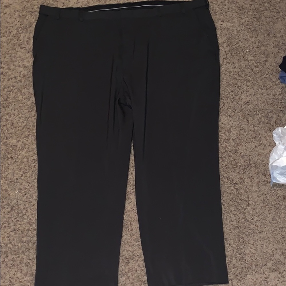 Men’s black slacks